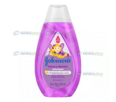 JOHNSONS BABY SHAMPOO FUERZA Y VITAMINA 200ML