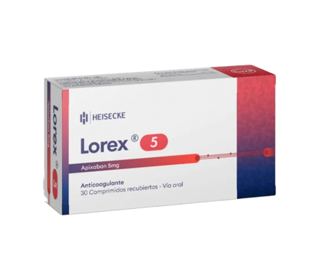 LOREX 5 MG CAJA X 30 COMPRIMIDOS