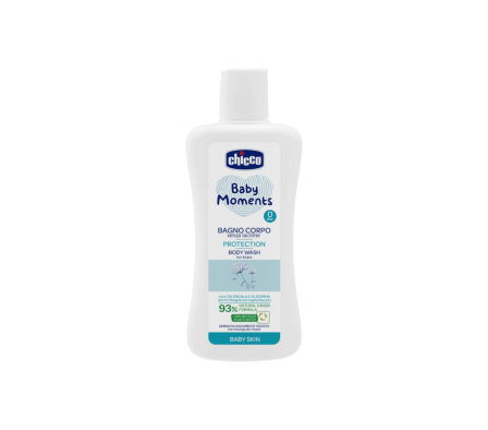 CHICCO BABY MOMENTS GEL DE BANO PROTECTOR 200 ML