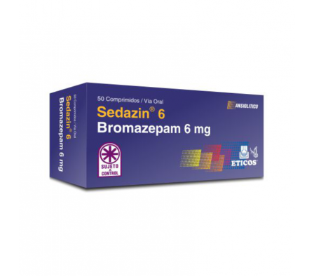 SEDAZIN 6MG TABL. CAJA X 50