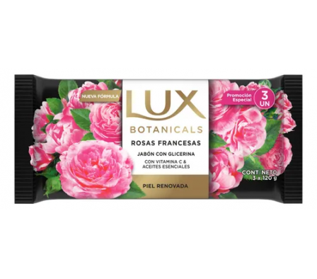 LUX BOTAN JAB ROSAS FRANCESAS 24X3X120 GR
