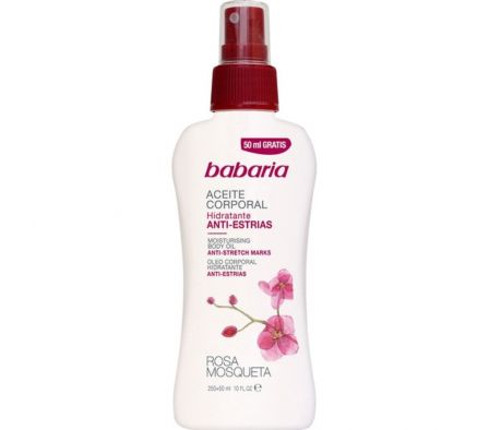 BABARIA ACEITE CORPORAL ANTI-ESTRIA ROSAMOSQUETA 300 ML