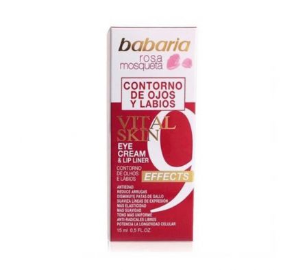 BABARIA CREMA CONTORNO OJOS Y LABIOS 15 ML