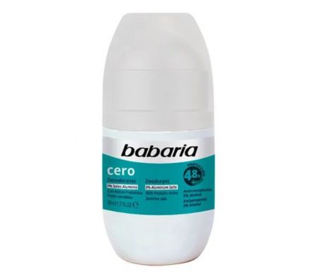 BABARIA DEO CERO ANTITRANSPIRANTE 48H 50 ML