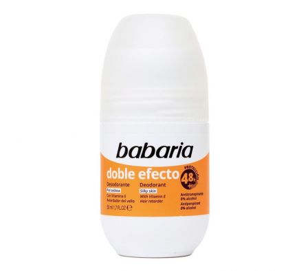 BABARIA DEO ROLLON DOBLE EFECTO PIEL SEDOSA 50 ML