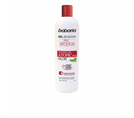 BABARIA GEL DE BANO PIEL ATOPICA CON ALOE PURO 600 ML