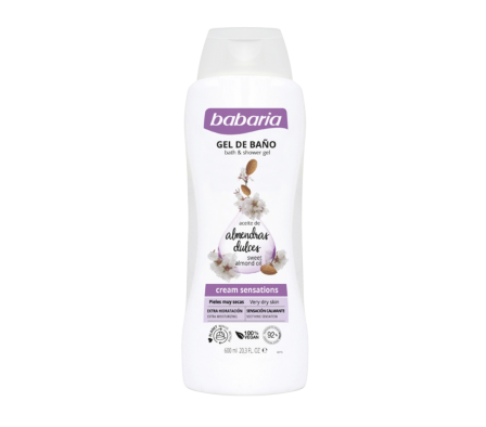 BABARIA GEL DE DUCHA PIELES SECAS ALMEDRAS