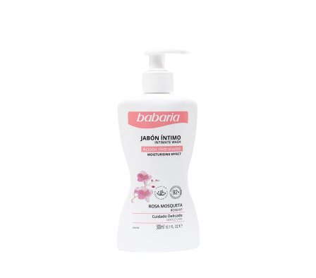 BABARIA JABON INTIMO ROSA MOSQUETA 300 ML