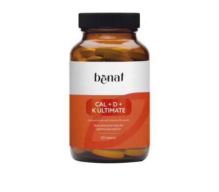 BENAT CALCIO + D + K ULTIMATE FRASCO X 60 CAPSULAS