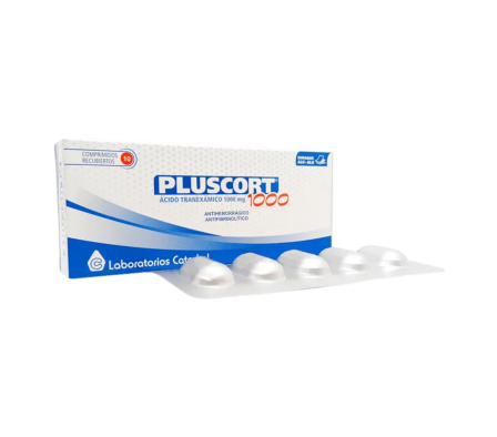PLUSCORT 1000 MG CAJA X 10 COMPRIMIDOS