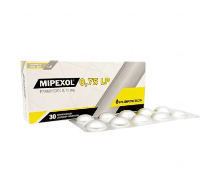 MIPEXOL 0,75 MG LP CAJA X 30 COMPRIMIDOS