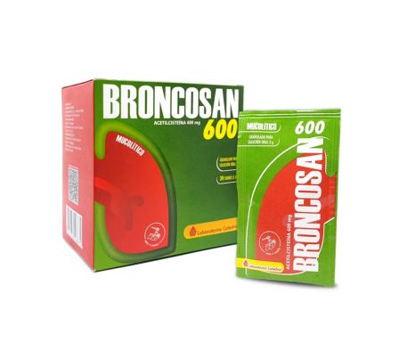 BRONCOSAN 600 MG CAJA X 20 SOBRES