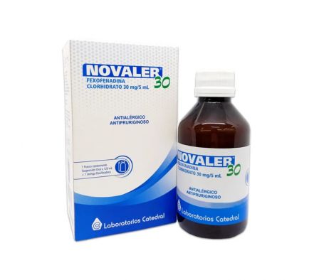 NOVALER 30 MG JARABE FRASCO X 120 ML