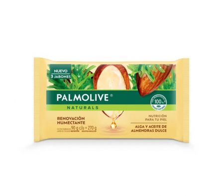 Palmolive Alga y Almendra 3x90g