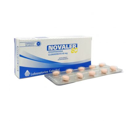 NOVALER 60 MG CAJA X 20 COMP
