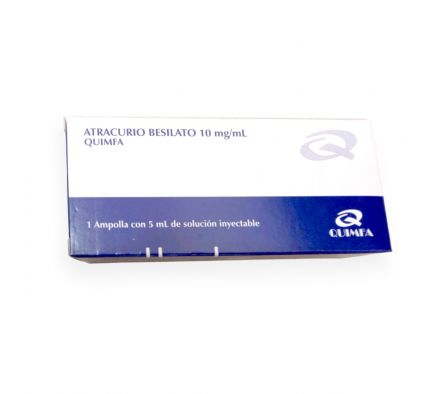 ATRACURIO BESILATO 10 MG CAJA X 1 AMP 5ML