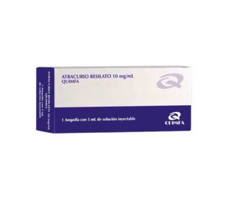 ATRACURIO BESILATO 10 MG CAJA X 1 AMP 5ML