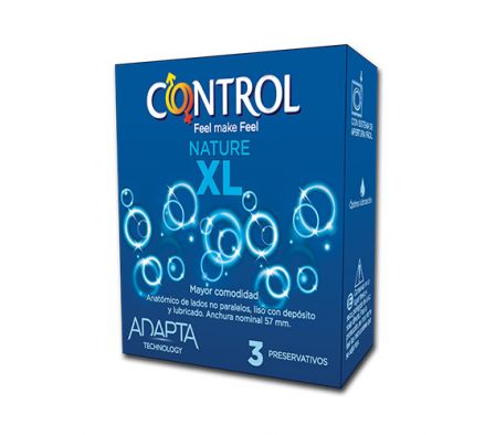 CONTROL NATURE ADAPTA PRESERV. X 3 UNID