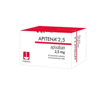 APITENA 2.5 MG CAJA X 60 COMP REC.
