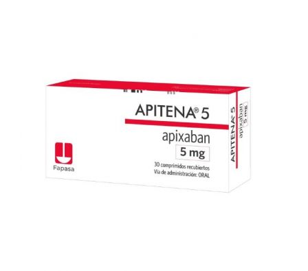 APITENA 5MG CAJA X 30 COMP REC.