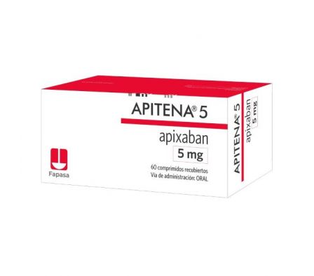 APITENA 5MG CAJA X 60 COMP REC.