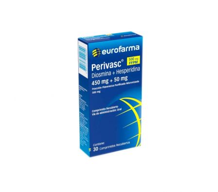PERIVASC 450 MG  + 50 MG CAJA X 30 COMPRIMIDOS