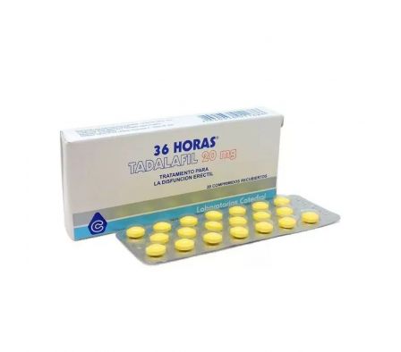 36 HORAS 20 MG CAJA X20 COMP.REC