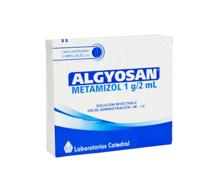 ALGYOSAN INYECTABLE CAJA 5 AMP 2ML