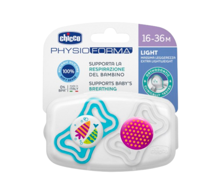 CHICCO CHUPETE LIGHT  ROSA