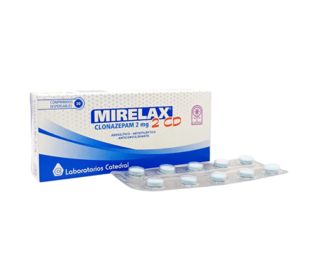 MIRELAX 2 MG CAJA X 30 COMP BIRRANURADOS DISPE
