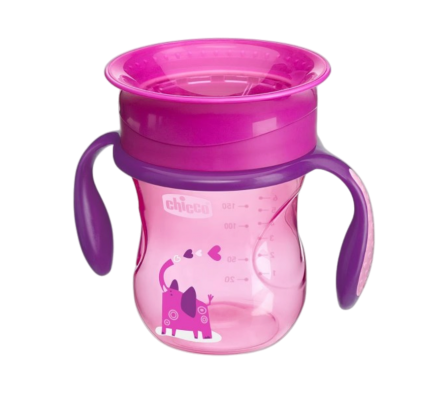 CHICCO VASO DE TRANSICION ROSA