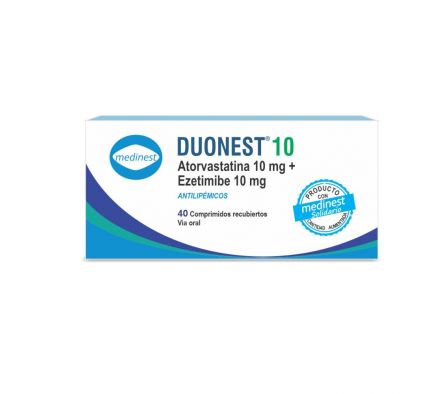 DUONEST 10 MG CAJA X 40 COMP