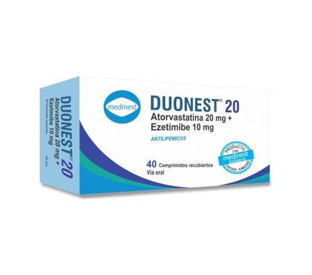 DUONEST 20 MG CAJA X 40 COMP