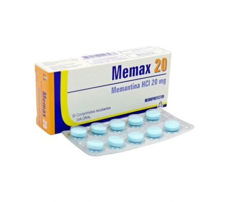 MEMAX 20 MG CAJA X 30 COMP