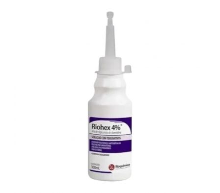 RIOHEX  4% SOLUCION JABONOSA CLOREXIDINA FCO X 100 ML