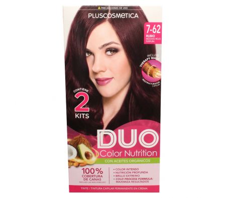 KATIVA DUO COLOR TINTE 7-62 RUBIO M ROJO PURO