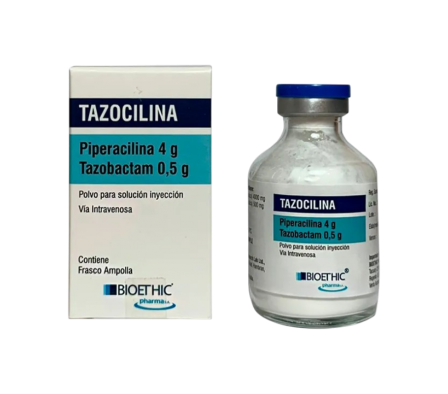 TAZOCILINA 4.5 MG CAJA X 1 AMP BIOETHIC