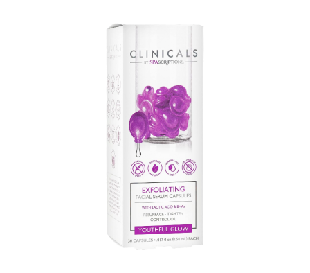 clinicals serum facial exfoliante