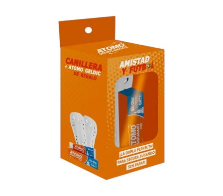 PACK ATOMO DESINFLAMANTE GELDIC GEL X 30 GR + CANILLERA