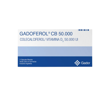 GADOFEROL CB 50.000 CAJA X 2 CAPS