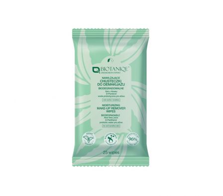 BIOTANIQE MOISTURIZING MAKE UP REMOVAL WIPES