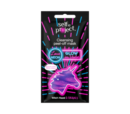 CLEANSING PEEL-OFF MASCK GLOW IN VIOLET