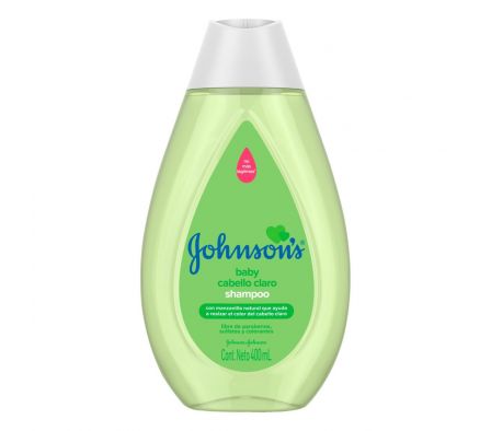 JOHNSON BABY MANZANILLA CABELLO CLARO 400 ML