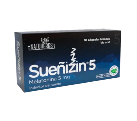 SUENIZIN 5 MG CAJA X 10 CAPS BLANDAS