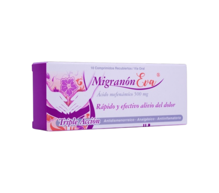 MIGRANON EVA 500MG TABL. CAJA X 10