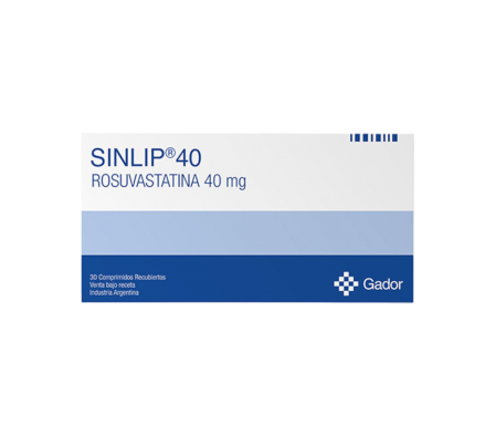 SINLIP 40 MG CAJA X 30 COMP