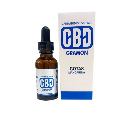 CBD ACEITE DE CANABIS 500 MG GRAMON GOTAS X 30 ML