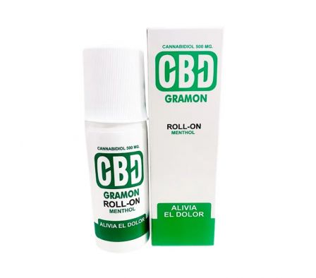 CBD ACEITE DE CANABIS 500 MG GRAMON ROLLON X 90 ML
