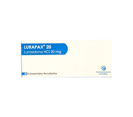 LURAPAX 20 MG CAJA X 30 COMPRIMIDOS