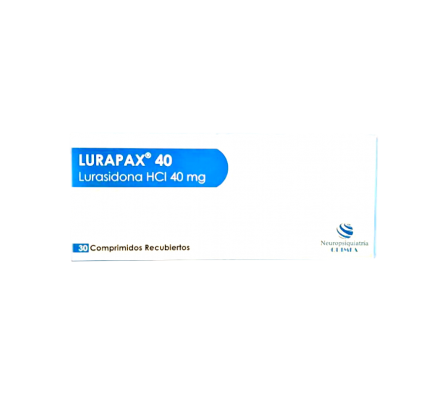 LURAPAX 40 MG CAJA X 30 COMPRIMIDOS